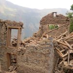 A fairly new house damaged by the quake. © Copyright Rapcha - Yadav